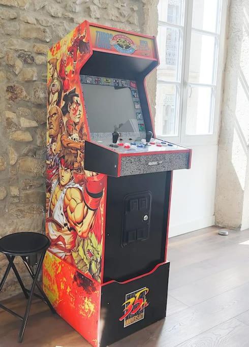 Ferienwohnung L'Arcadia 4 Lits Climatise Jeu D'Arcade Centre Historique Nîmes Exterior foto